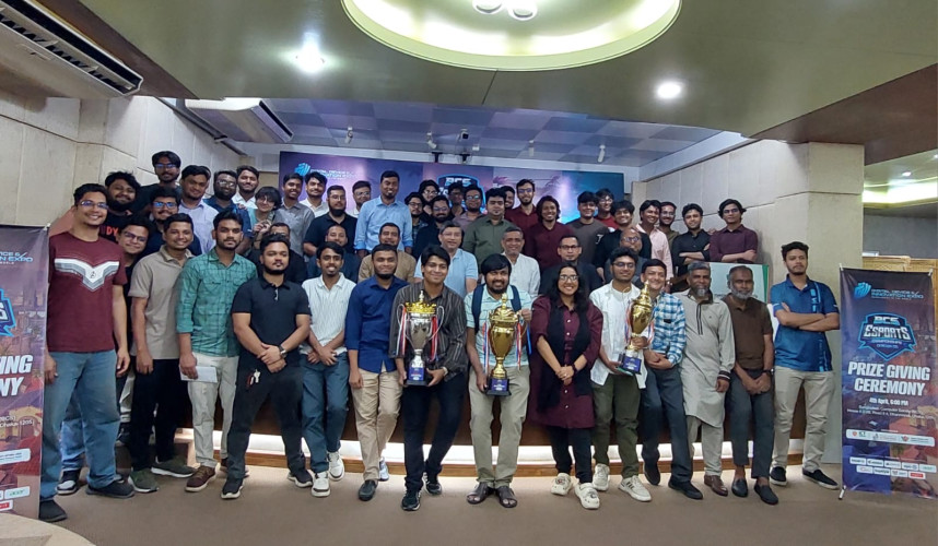 বিসিএস ই-স্পোর্টস চ্যাম্পিয়নশিপ ডিডিআইএক্সপো-২০২৬-এর পুরস্কার বিতরণী অনুষ্ঠিত